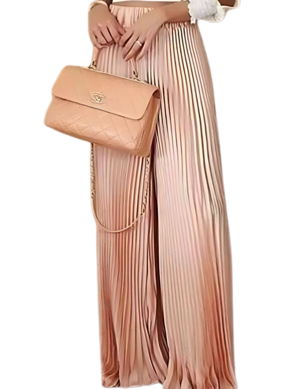 womens Plisse Trousers