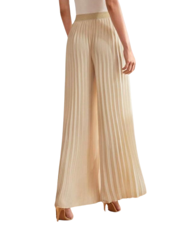 womens Plisse Trousers - Image 5