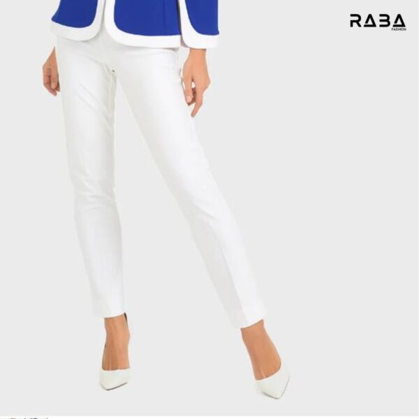 Women's Blue Formal Blazer and Skirt Set